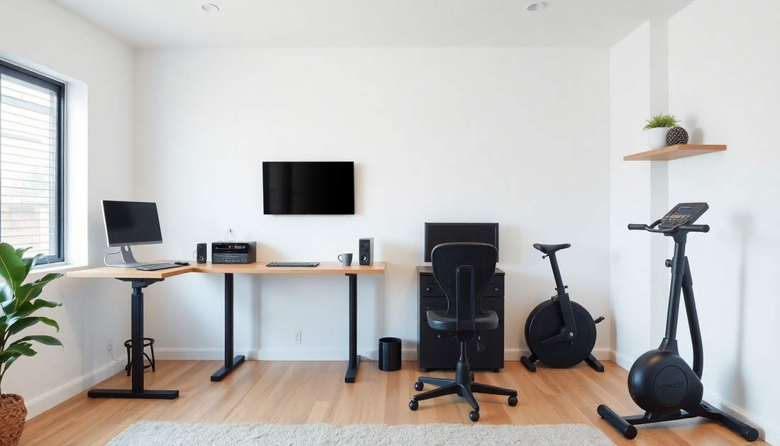 Innovative Design Solutions for a Balanced Home Office and Fitness Space in 2025: Strategies for Optimal Productivity and Wellbeing