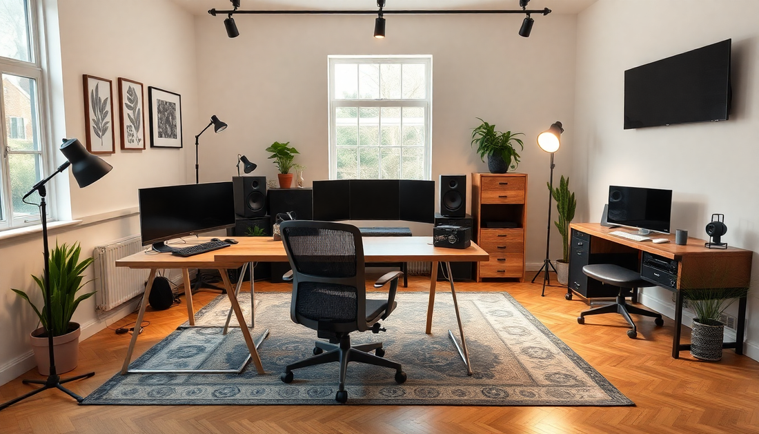 Home Studio & Gym Essentials: Create Your Stylish Workspace
