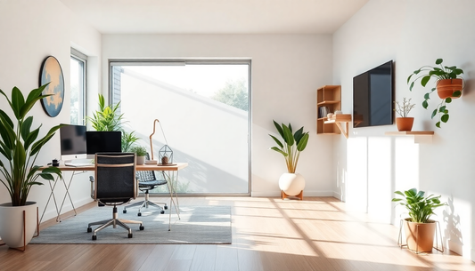 Designing an Invigorating Home Office and Fitness Space for 2025: Unique Approaches to Enhance Focus and Wellbeing