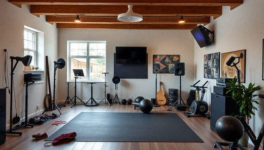 Home Studio & Gym Essentials for a Productive Lifestyle