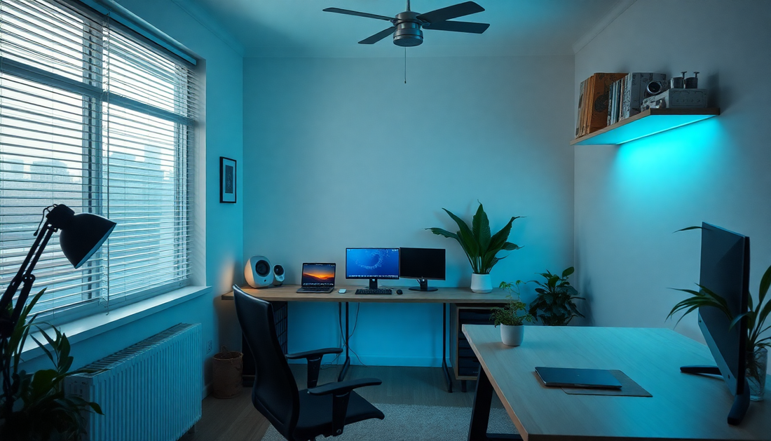 Trigger-Based Micro-Rituals: Design a Home Office with Wearable Nudges, Energy-Aware Microzones and Circadian Lighting to Make Movement Automatic