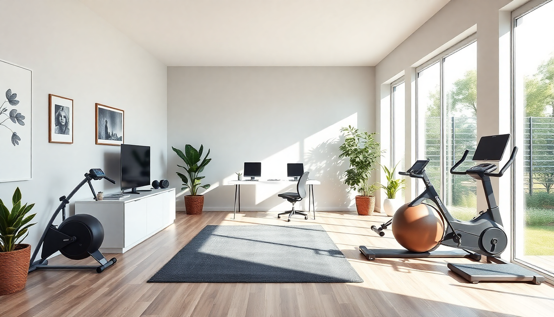 Innovative Home Office & Fitness Space Synergy for 2025