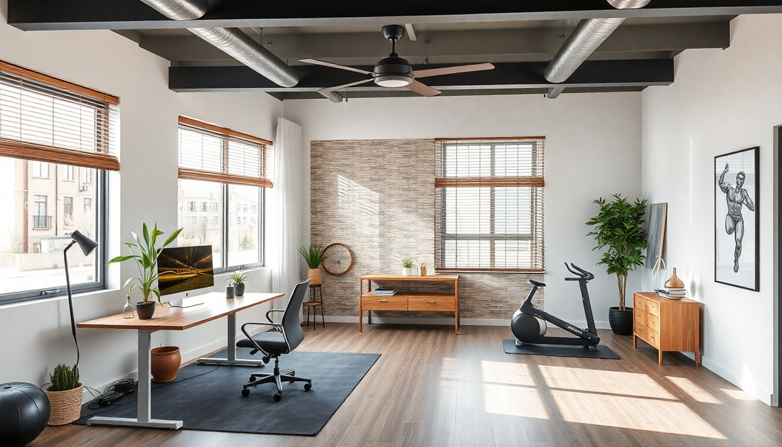 Elevating Your Home Office and Fitness Space in 2025: Smart Innovations for Enhanced Productivity and Wellness - Dondepiso