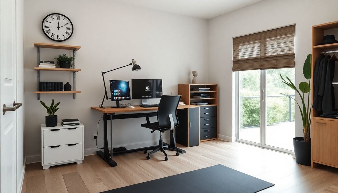 Designing a Productive and Energizing Home Office and Fitness Space for 2025: Innovative Approaches for Balance and Success - Dondepiso