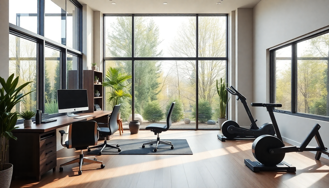 Innovative Home Office and Fitness Space Strategies for 2025: Designing for Optimal Focus and Wellbeing - Dondepiso