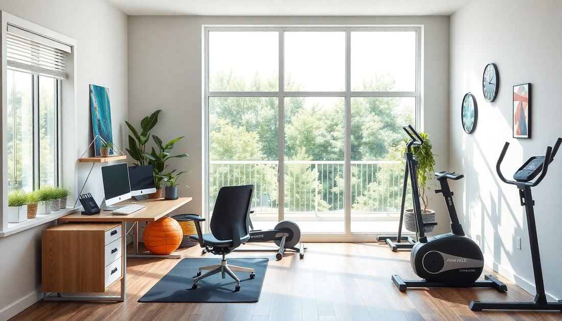 From Calendar to Core: AI Schedules, Micro‑Workout Zones & Wearable Feedback to Bring Fitness into Your Home Office