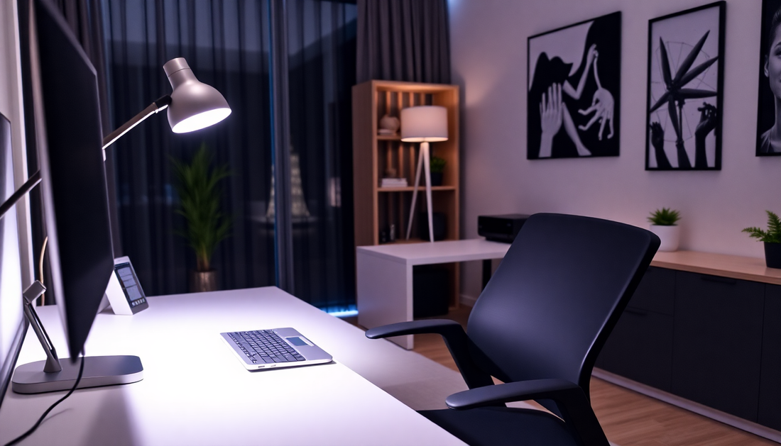 Home Office Wellness Blueprint: Wearables, Sensor‑Driven Microbreaks & Circadian Lighting to Restore Focus and Movement