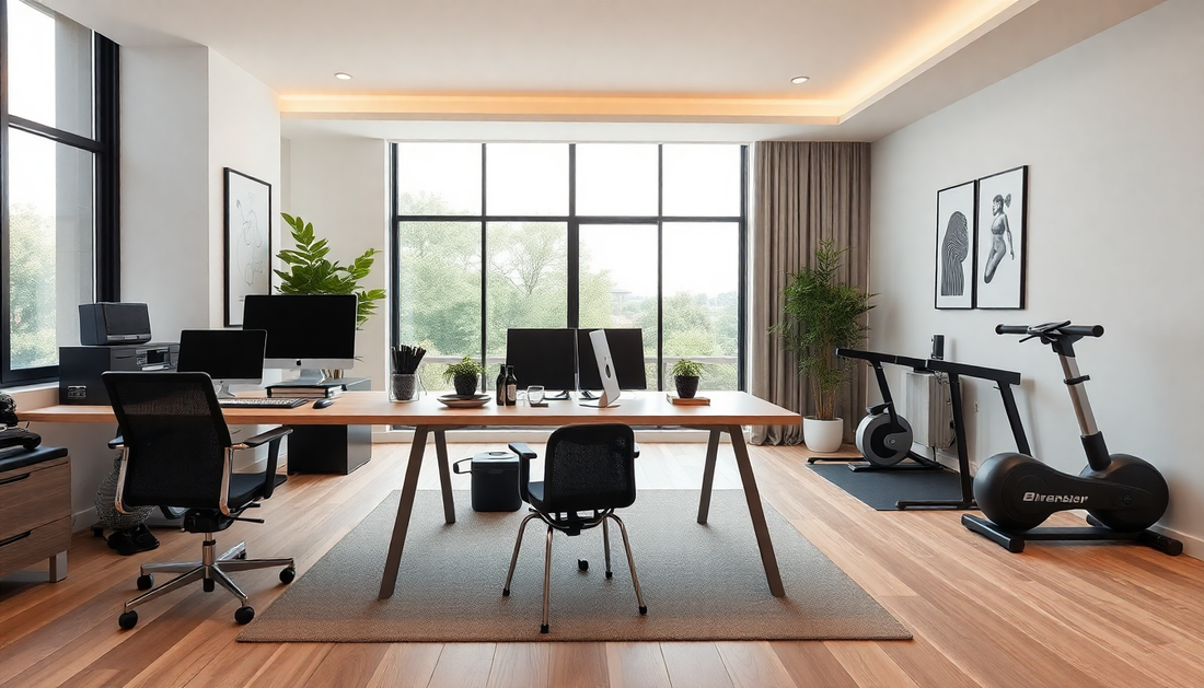 Unlocking Productivity: Essential Home Office and Fitness Space Design Ideas for 2025