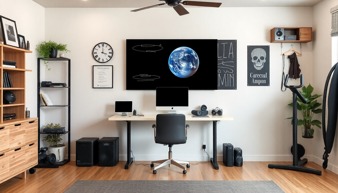 Home Studio and Gym Essentials: The Ultimate Guide to Elevate Your Work-from-Home Experience and Fitness Space - Dondepiso