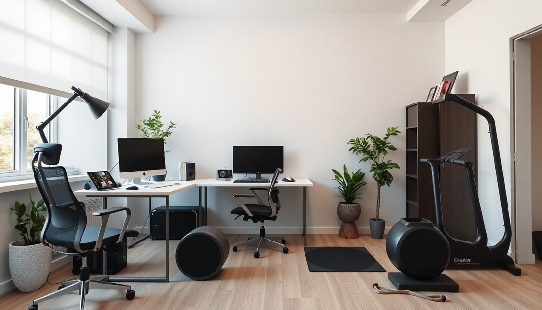 Reimagining Your 2025 Home Office and Fitness Space: Innovative Design Solutions for Enhanced Focus and Wellbeing - Dondepiso