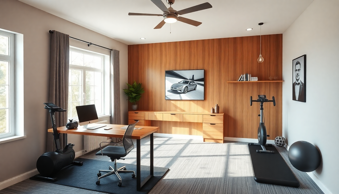 Maximizing Your Home Office and Fitness Space for 2025: Essential Design Tips for Productivity and Health - Dondepiso