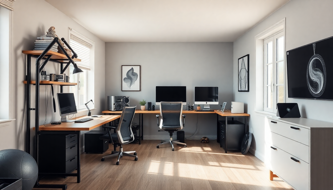 Home Studio and Gym Essentials: The Complete Guide to Enhancing Your Work-from-Home Experience and Wellbeing - Dondepiso