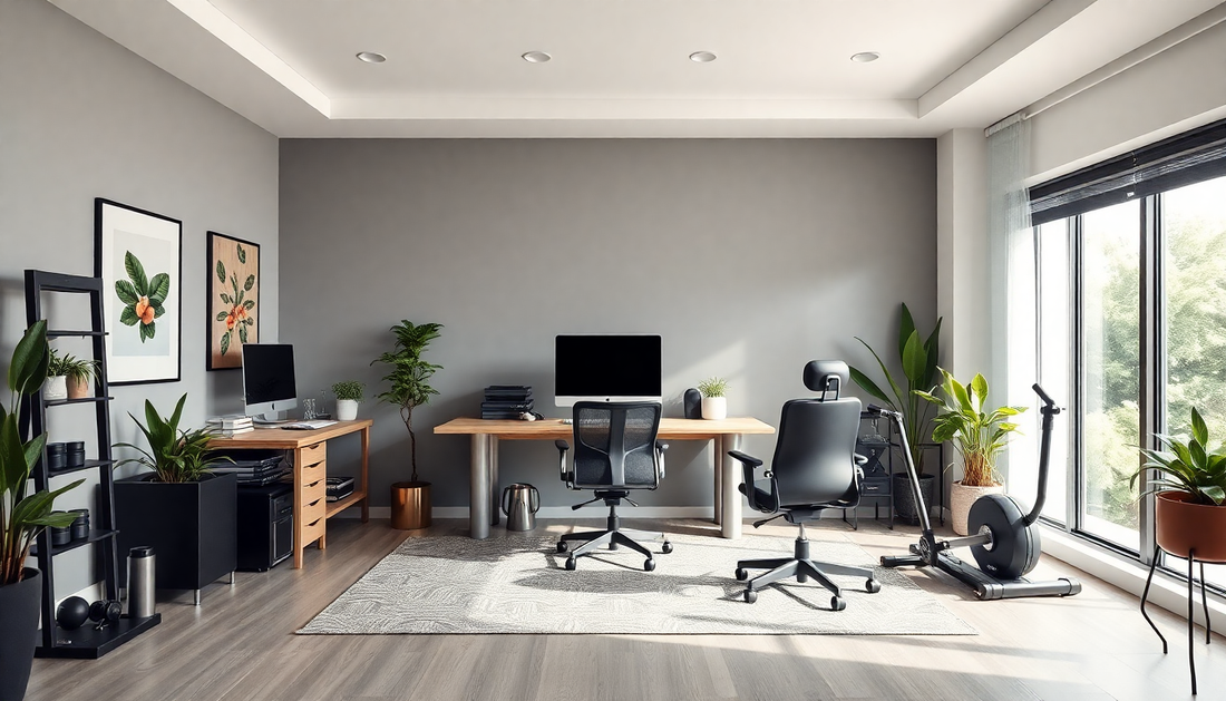 Optimizing Your Home Office and Fitness Environment for 2025: Innovative Design Ideas for Enhanced Productivity and Wellness - Dondepiso