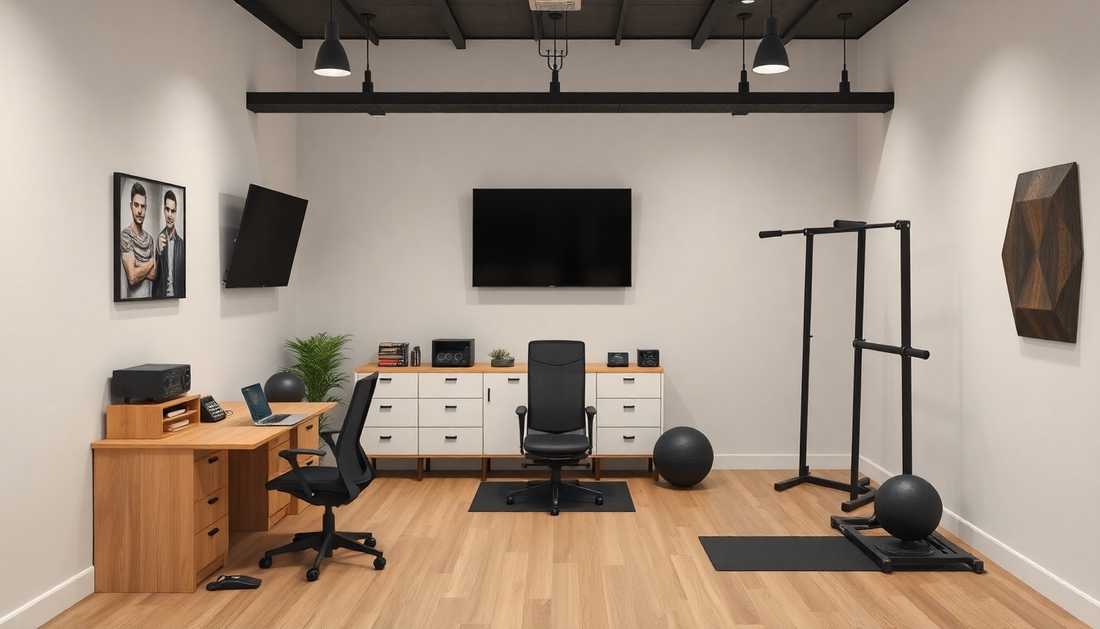Home Studio and Gym Essentials: Your Go-To Guide for Creating a Productive and Energizing Home Environment