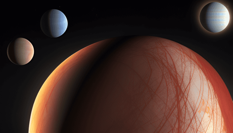 They Detect a Basic Component of Life on Europa, One of Jupiter's Moons