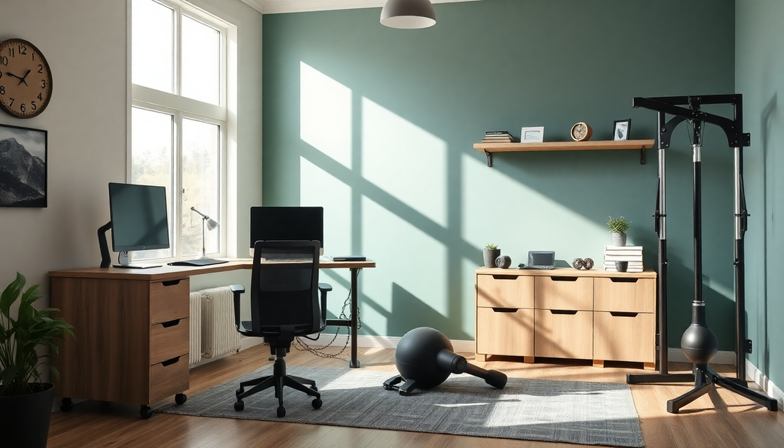 Home Studio Essentials: Must-Have Items for a Stylish and Functional Remote Work and Fitness Space - Dondepiso