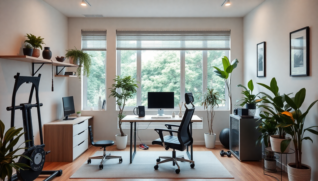 Crafting a Multifunctional Home Office and Fitness Space for 2025: Innovative Design Approaches for Achieving Work-Life Harmony