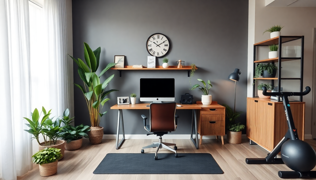 Designing a Mindful Home Office and Fitness Space for 2025: Strategies for Enhanced Productivity and Wellbeing - Dondepiso