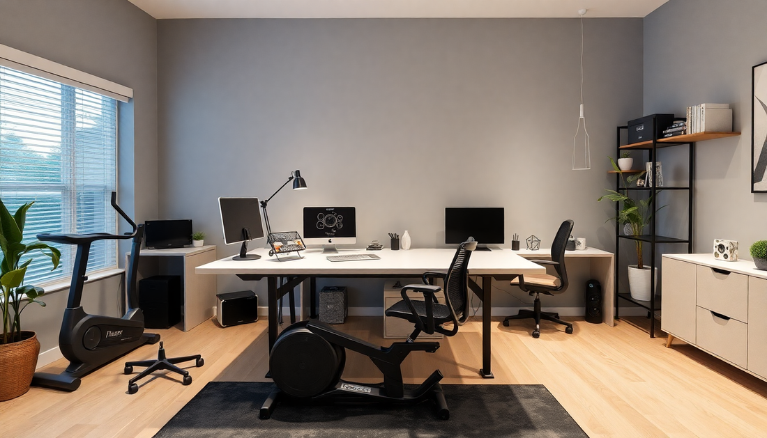 Unlocking the Power of Adaptive Design: Creating a Home Office and Fitness Space That Evolves with Your Wellness Needs