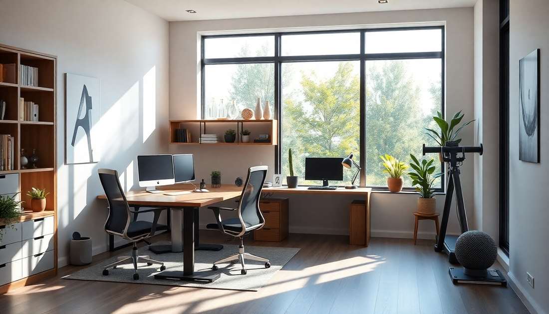 Designing a Versatile Home Office and Fitness Retreat for 2025: Innovative Strategies for Enhanced Productivity and Wellbeing