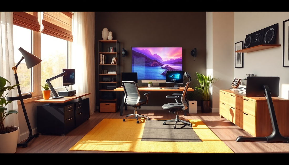 Home Office and Fitness Essentials for 2025: Design Your Ideal Space for Productivity and Health - Dondepiso