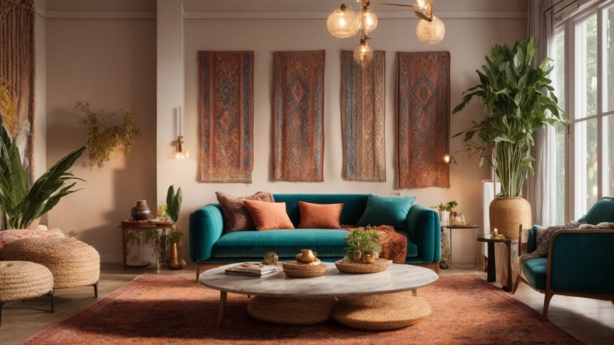 Boho Chic Living Room Ideas: Create a Relaxed & Stylish Space · Dondepiso