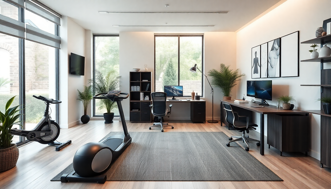 Innovative Home Office and Fitness Space Solutions for 2025: Design Strategies to Enhance Productivity and Wellbeing - Dondepiso