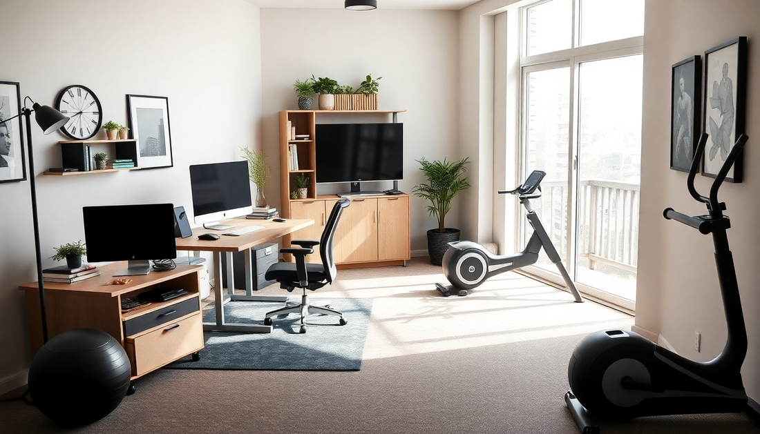 Crafting a Dynamic Home Office and Fitness Space for 2025: Innovative Design Strategies for Enhanced Productivity and Wellness