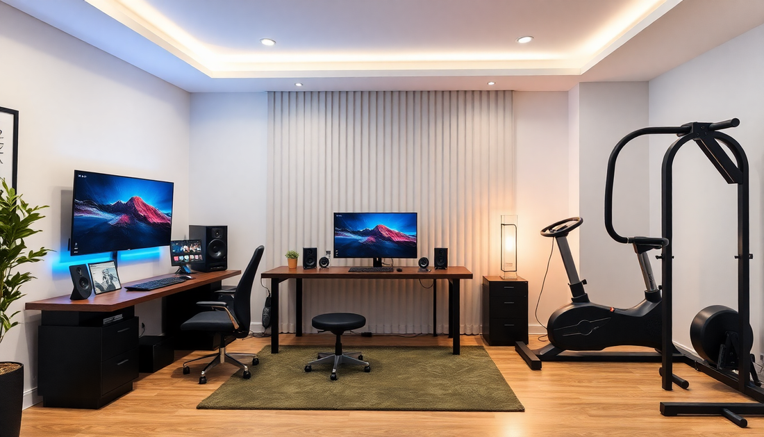 Integrating Smart Technology into Your Home Office and Fitness Space for 2025: Innovative Solutions for Enhanced Productivity and Health - Dondepiso