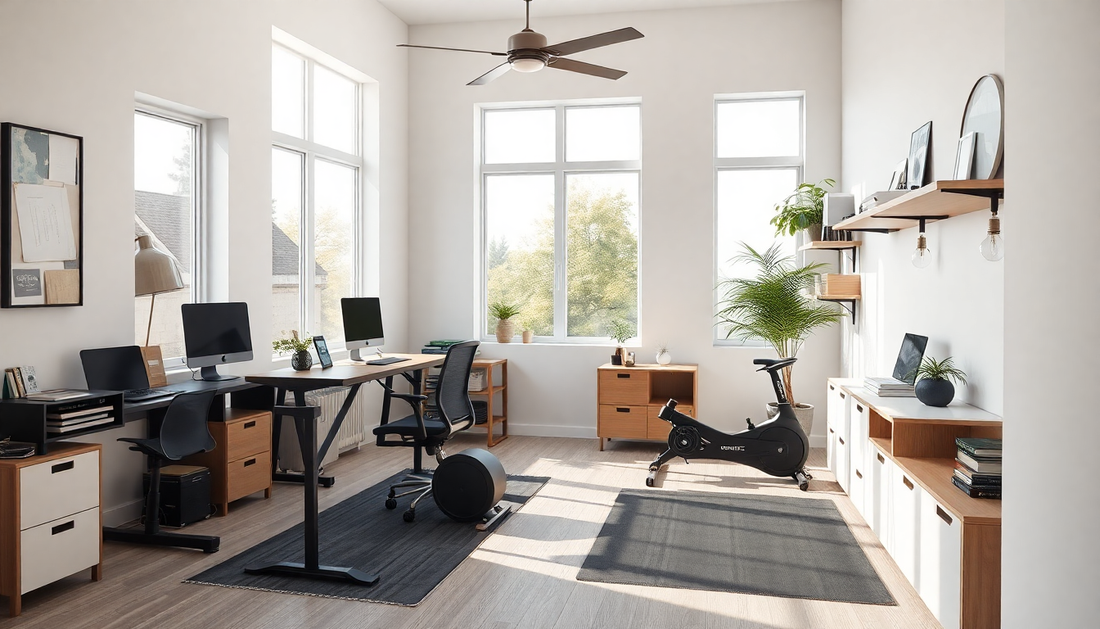 Home Office and Fitness Integration for 2025: Designing a Harmonious Space for Work and Wellbeing - Dondepiso