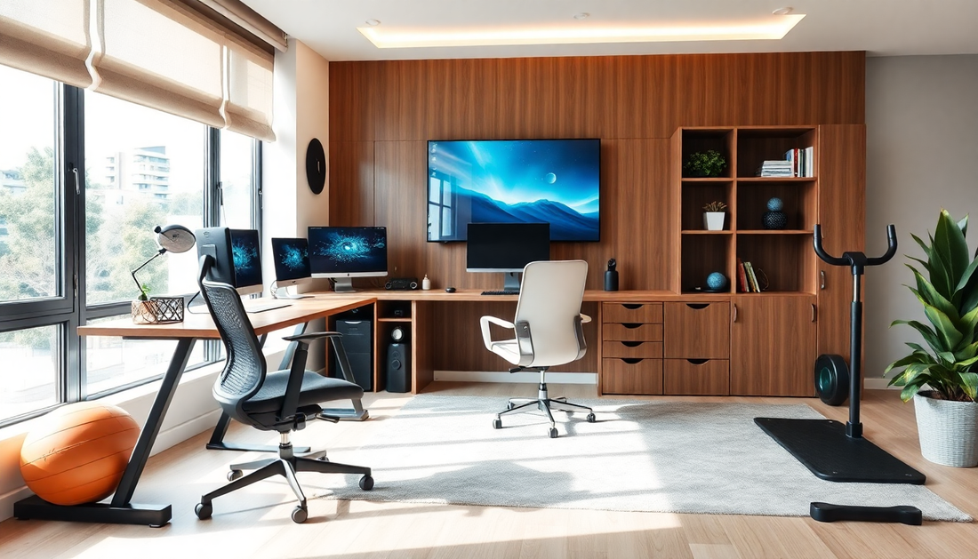 Elevating Your Home Office and Fitness Experience in 2025: Innovative Strategies for a Productive and Healthy Lifestyle - Dondepiso