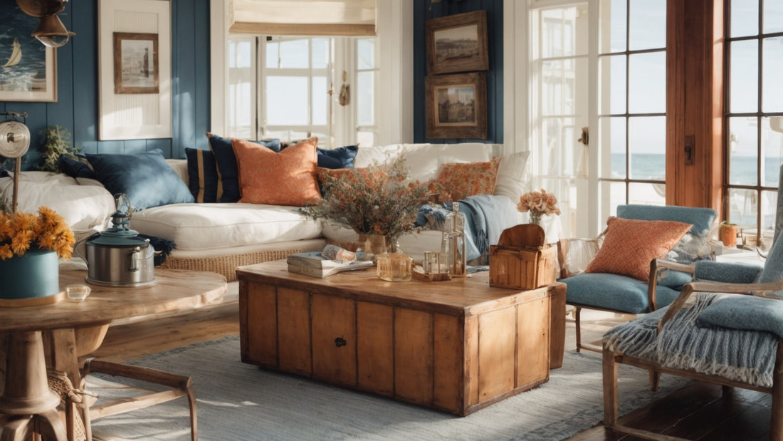 Coastal Charm: Nautical Decor for Your Living Room