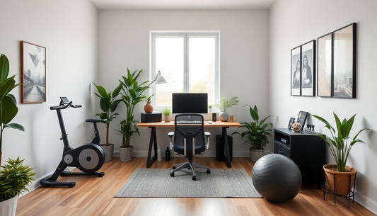 Creating an Inspiring Home Office and Fitness Space for 2025: Unique Design Strategies for Enhanced Creativity and Wellbeing