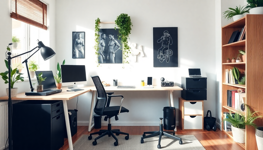 Home Studio Essentials: Craft Your Ultimate Kit for Productivity and Fitness at Home - Dondepiso