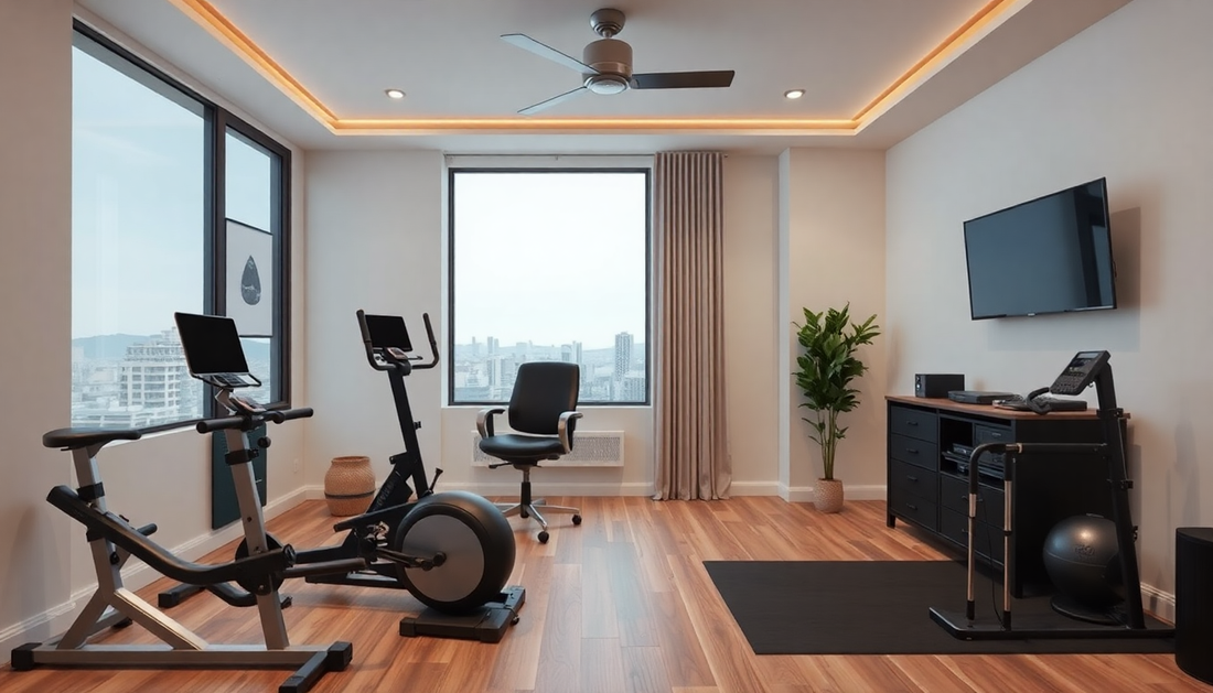 Maximizing Productivity and Wellness in Your 2025 Home Office and Fitness Area: Innovative Design and Integration Techniques - Dondepiso