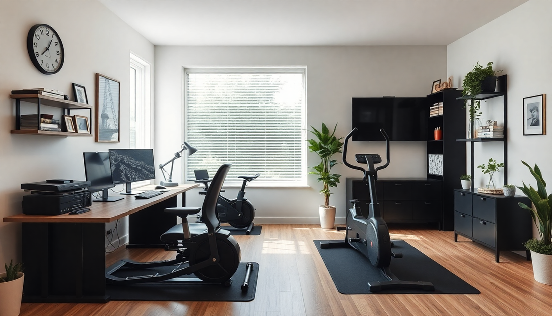 Innovative Ideas for Merging Your Home Office and Fitness Space in 2025: Strategies for Enhanced Productivity and Wellbeing