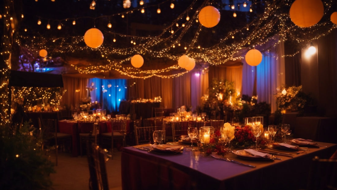 Lights, Camera, Party! Illuminating Decoration Ideas for a Festive Atmosphere