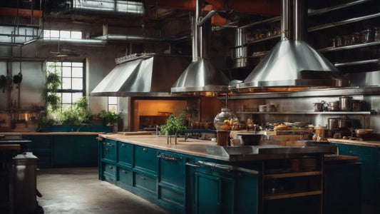Loft Living: Industrial-Inspired Kitchen Design Ideas for Open Spaces