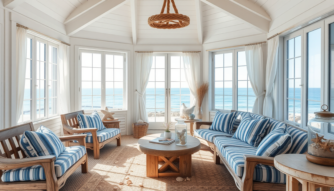Bring the Beach Home: Crafting a Relaxed Nautical Aesthetic