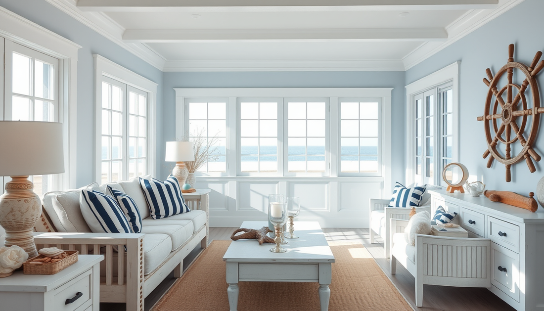 Ocean Breeze: Bring the Seaside Indoors with Nautical Decor