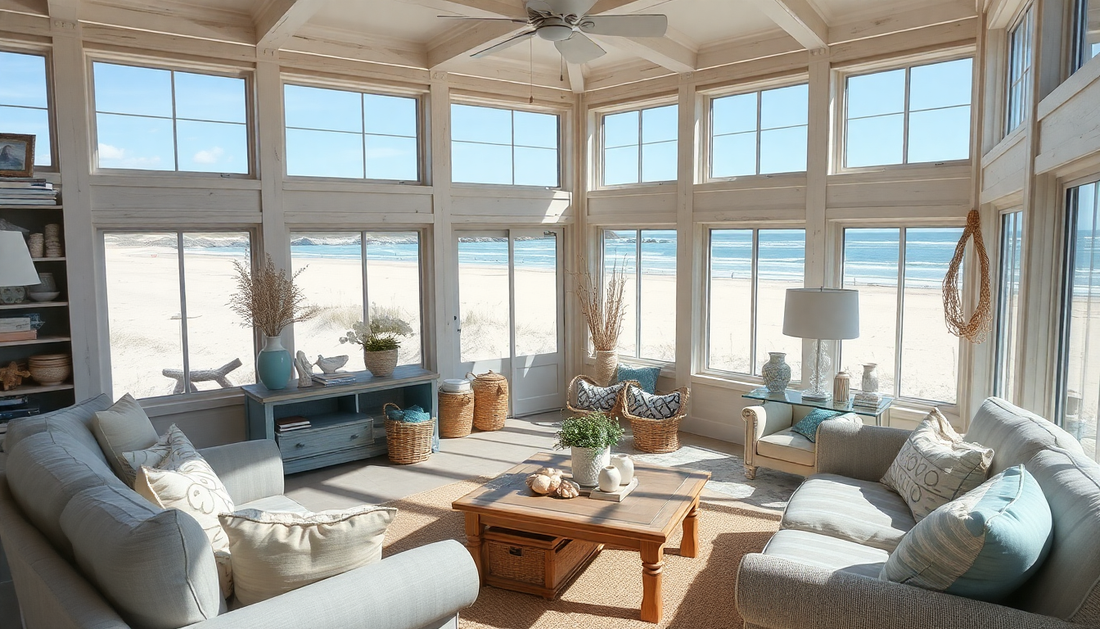 Nautical Nods: Coastal-Inspired Decor for a Seaside Feel