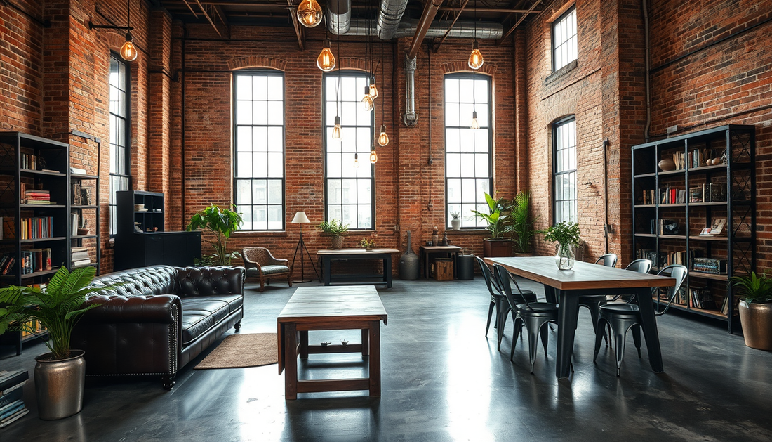 Rugged Elegance: Achieving the Perfect Industrial Decor Look