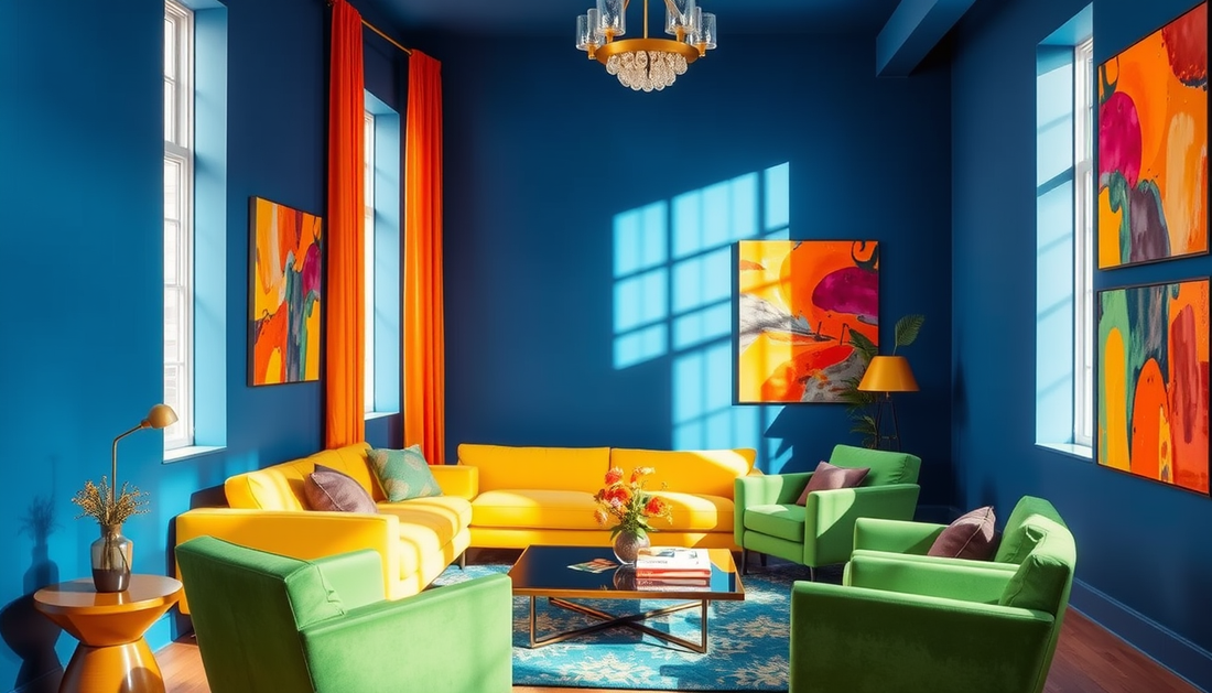 Bold & Bright: Use Vibrant Colors to Energize Your Space