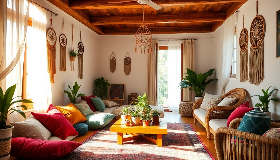 Bohemian Bliss: Create a Relaxed, Free-Spirited Vibe in Your Home