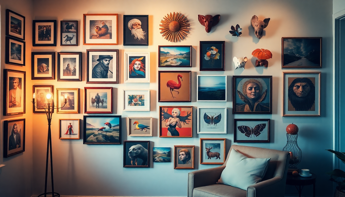 Elevate Your Walls: Creative Wall Art Ideas to Personalize Your Space - Dondepiso