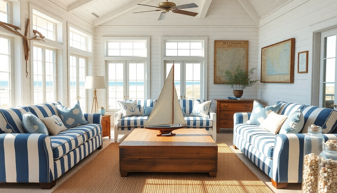Embrace the Coastal Charm: Nautical Themes for a Relaxed Home