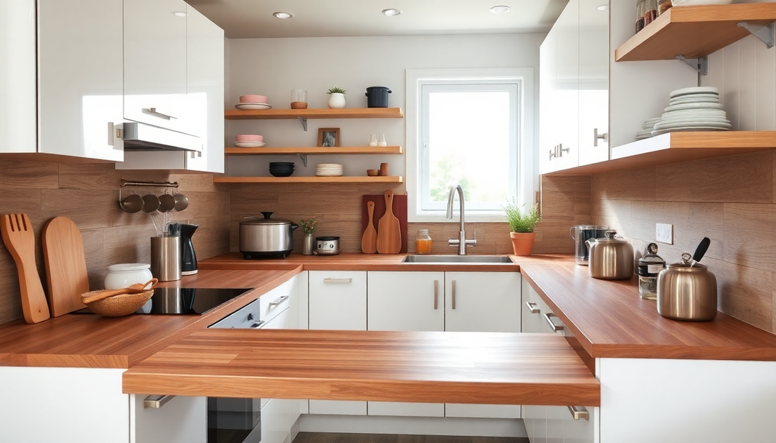 Small Kitchen, Big Style: Smart Decorating Ideas - Dondepiso