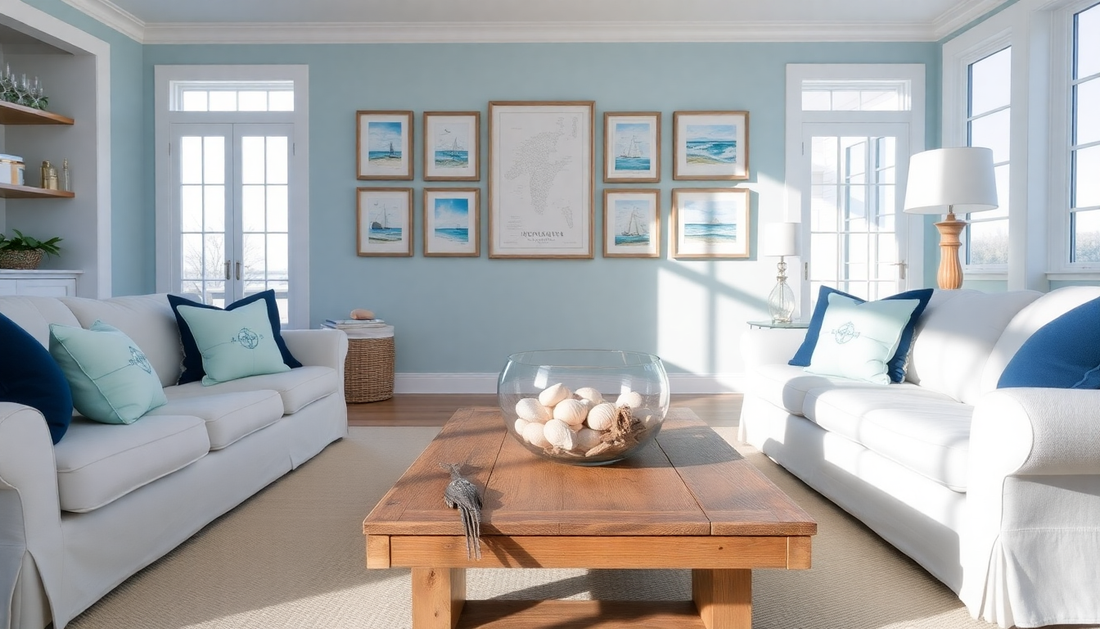 Coastal Calm: Achieve a Relaxed, Seaside Vibe with Nautical Decor