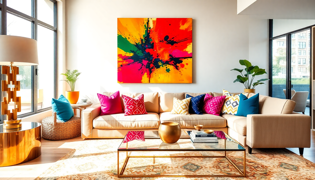 Bold Accents: How to Make a Statement with Home Decor
