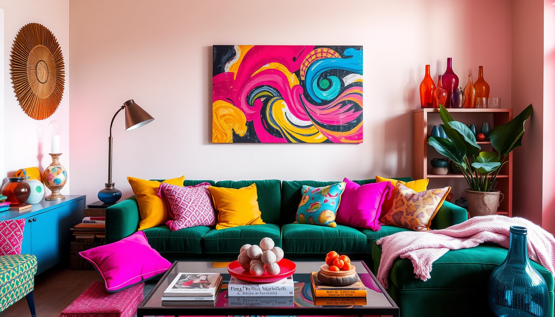 Color Pop: Bright Decor Ideas to Liven Up Your Living Space - Dondepiso
